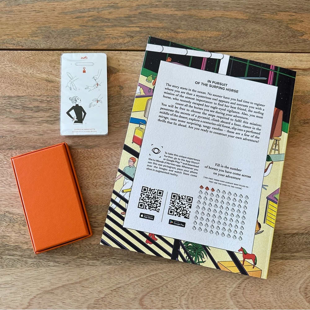 🆕 Hermes Silk Scarves Knotting Cards Deck, Le Monde D’Hermes Chapter 1 Booklet - Picture 3 of 9